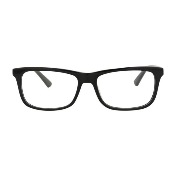 NEW ALEXANDER MCQUEEN EYEGLASSES MQ0298OP 001 SQUARE UNISEX BLACK EYEWEAR - Picture 2 of 3